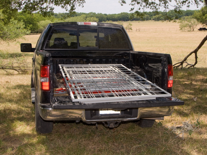 Hog Trap in Truck